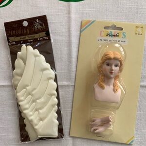 🪽Angel head, hands, and wings